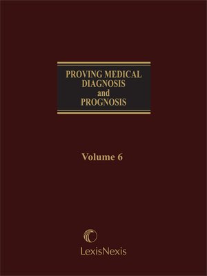 cover image of Proving Medical Diagnosis and Prognosis